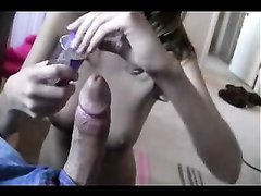 Фигуристая блондинка для видео от первого лица сделала любительскую мастурбацию