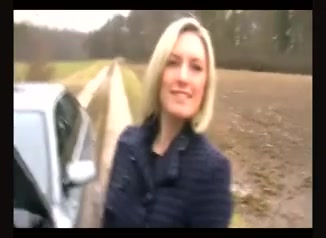 Зрелая немецкая авто леди сделав домашний минет трахается с незнакомцем